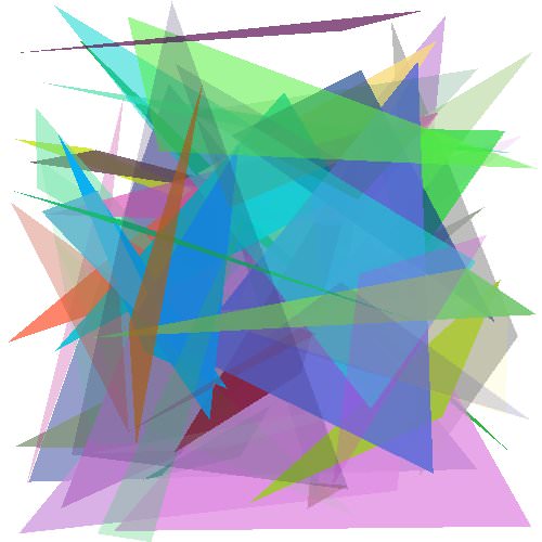 A LISP random triangle generator. Also wrote a C version.